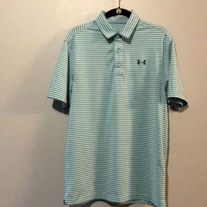 UA short sleeve heat gear polo